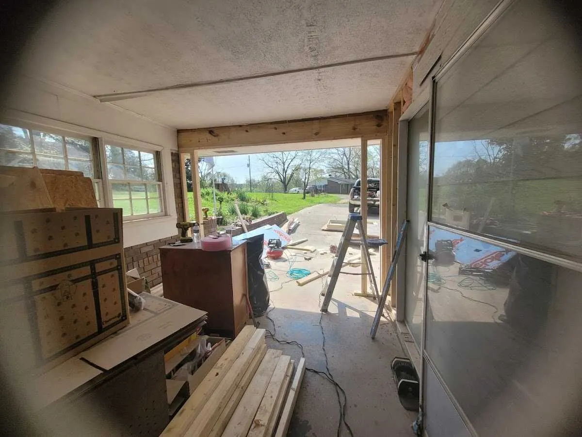 Air movers and dehumidifier for Water Mitigation Services in Dunbar